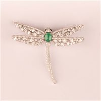 Brooch Ultima Edizione Woman in Silver SA00400-VERDE